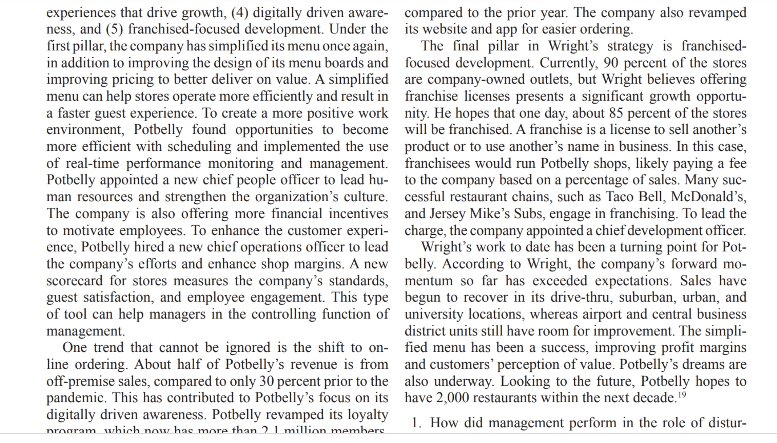 his wife served sandwiches at their Chicago antique shop using the store's