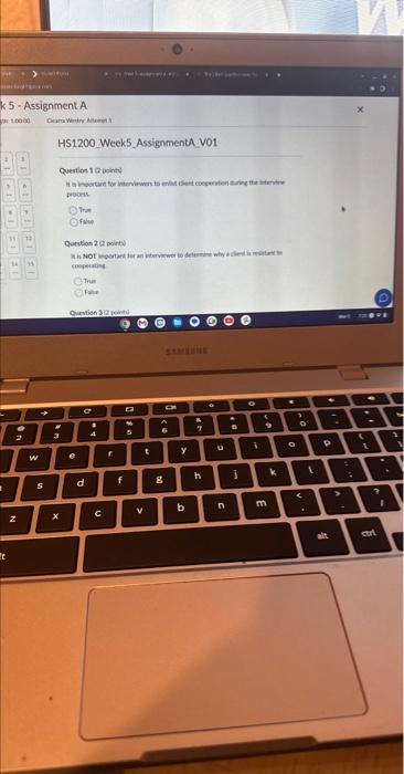  It is important for interviewers to enlist client cooperation during the