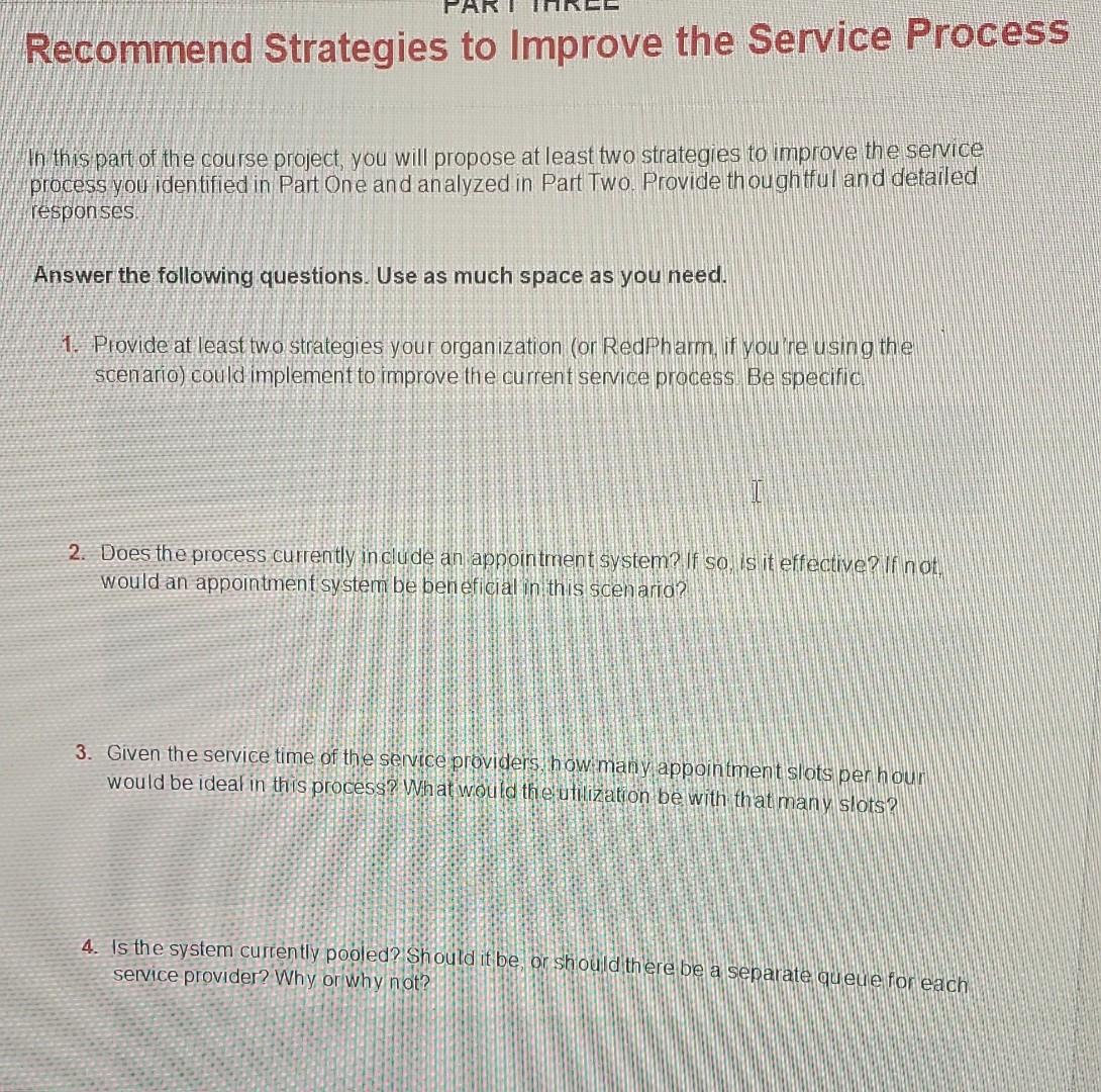 line so customers can "identify and join the line for the one