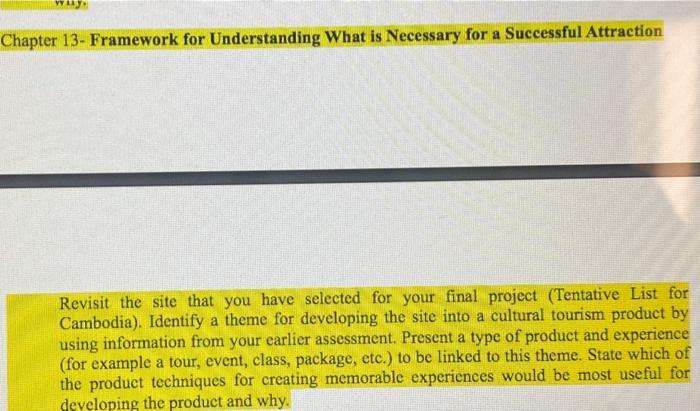  Chapter 13- Framework for Understanding What is Necessary for a Successful