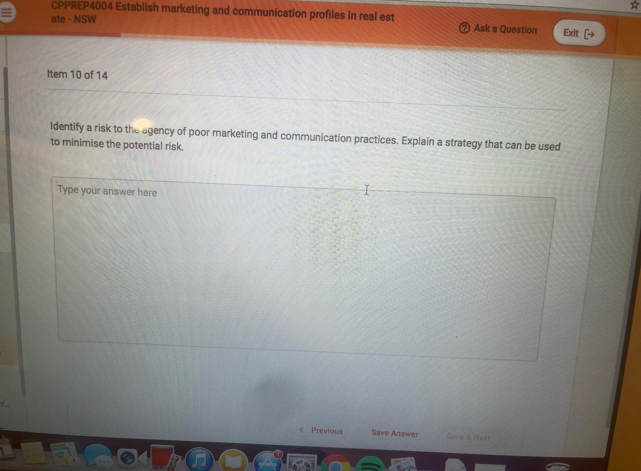  CPPREP4004 Establish marketing and communication profiles in real est ate-NSW Ask