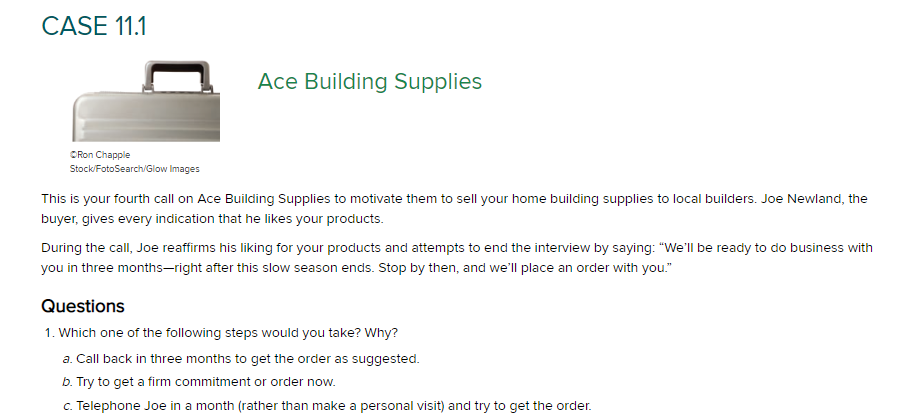 Answer Question 1. Explain your decision. Why did you choose as