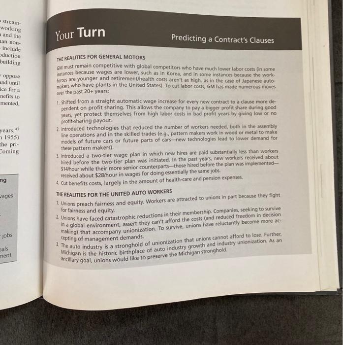  Read the Your Turn exercise on pp. 529 & 530 of