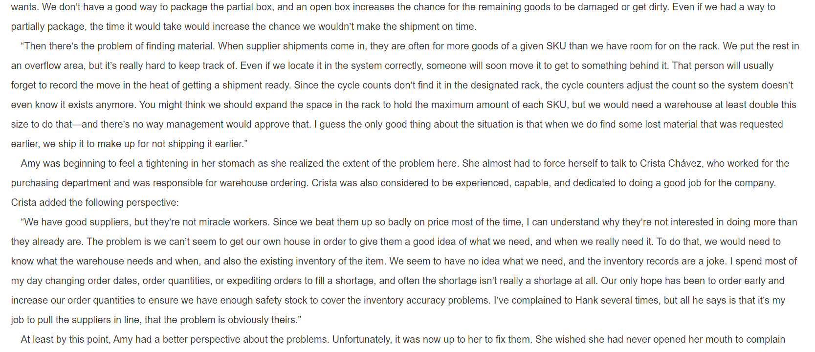 as a clerk in the local CostMart Department Store while she finished