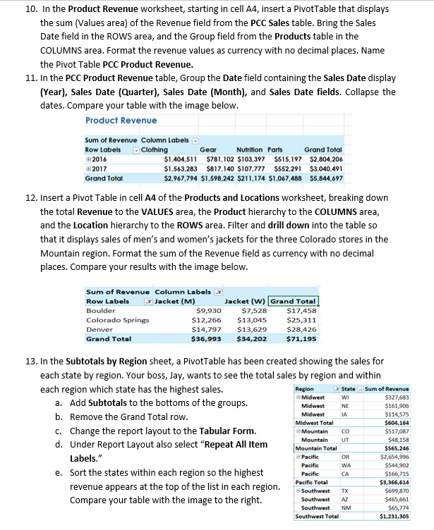 States. Jay is working on a sales report that will detail customer