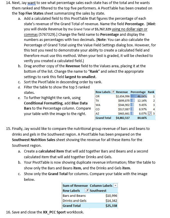purchases of PCC Sport's line of cycling products. He has CSV files