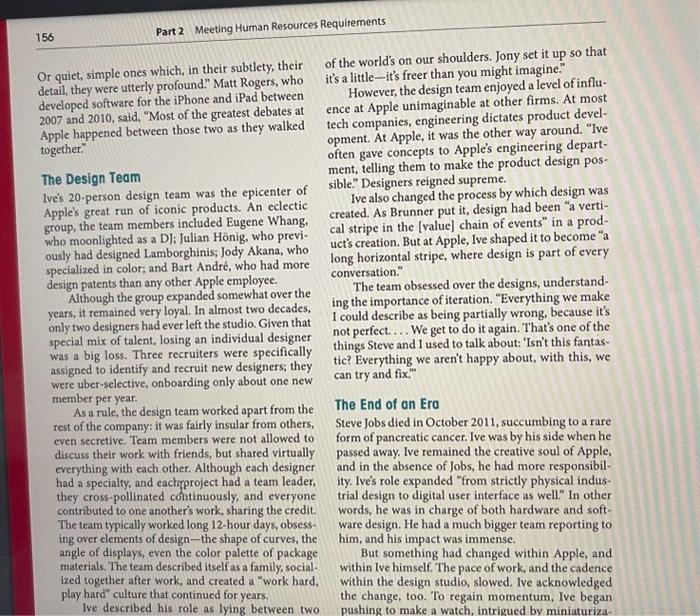 Be certain to CLEARLY STATE you Key Learning's and then defend them.