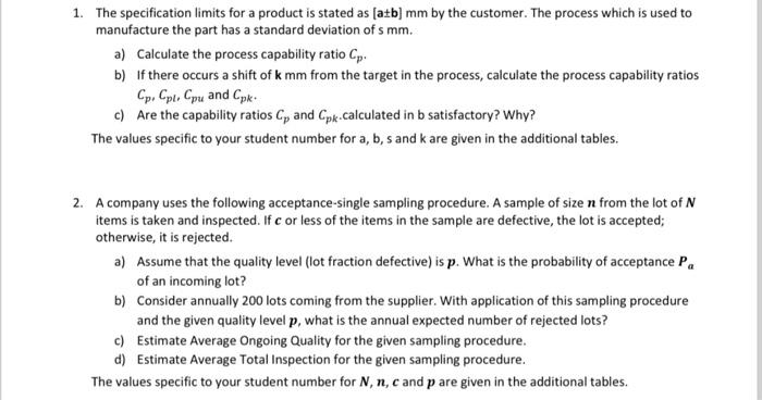 using this data above a b s 14.000. 0.055 0.019 k 0.027