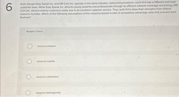  Even though Easy Speak Inc. and KM Com inc. operate in