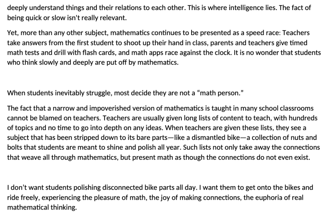 it, or both? If you ask most students what they think their