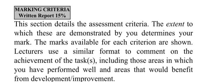 assignment must be received no later than 18th August 2023. 2. The