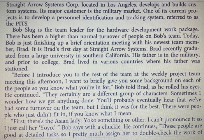 16 at 11:59PM Directions: Read through the case study "New Team Member"