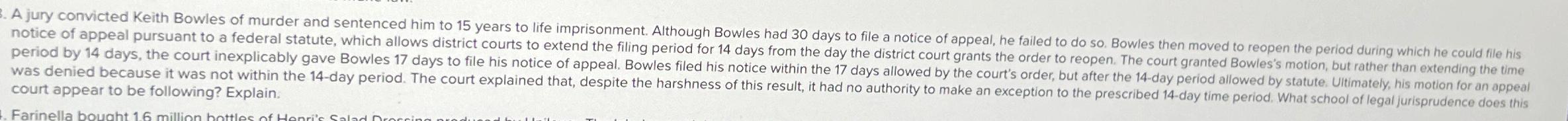  court appear to be following? Explain. 