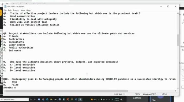  SEPERES 2:4 PL PM TEST-Notepad. File Edit Format View Help Q7.