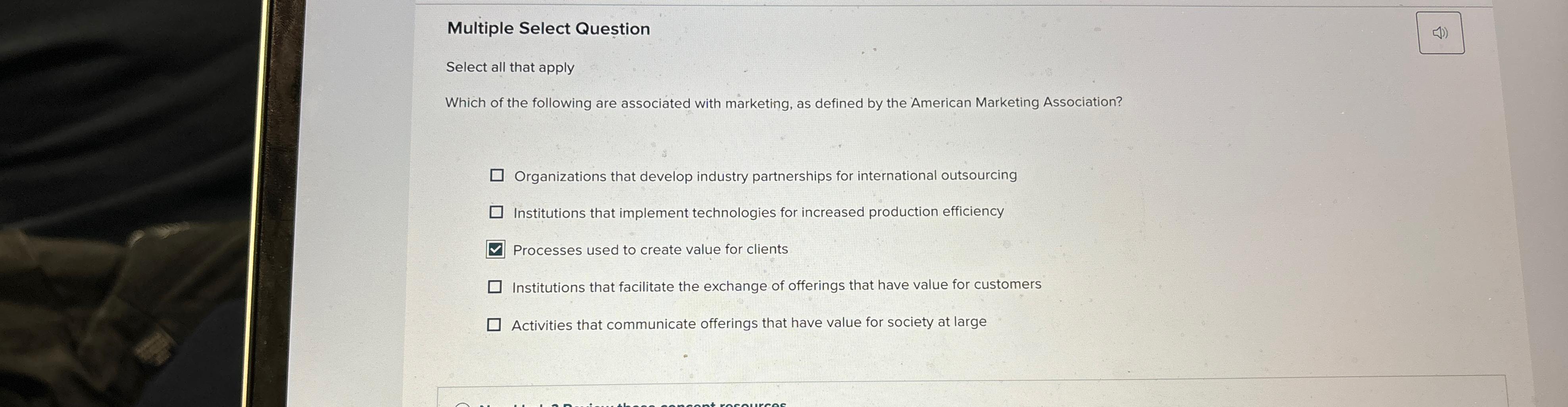  Multiple Select Question Select all that apply Which of the following