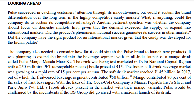 competition? Describe how issues such as brand loyalty, value, commoditization, and relational