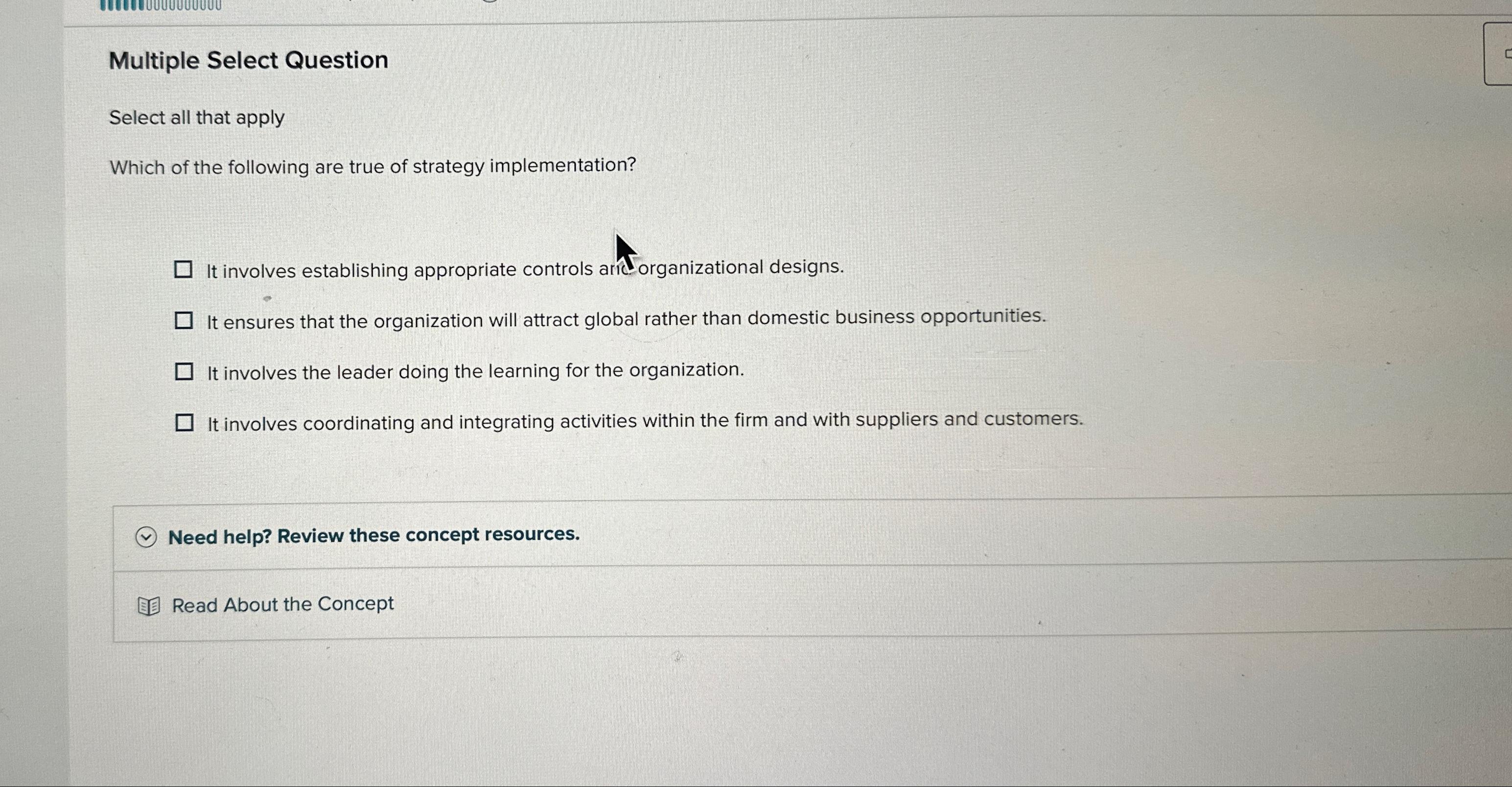  Multiple Select Question Select all that apply Which of the following