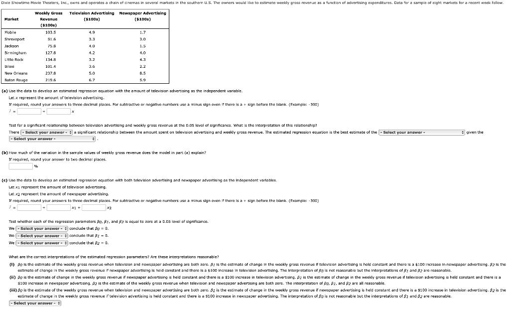  (d) How much of the variation in the sample values of