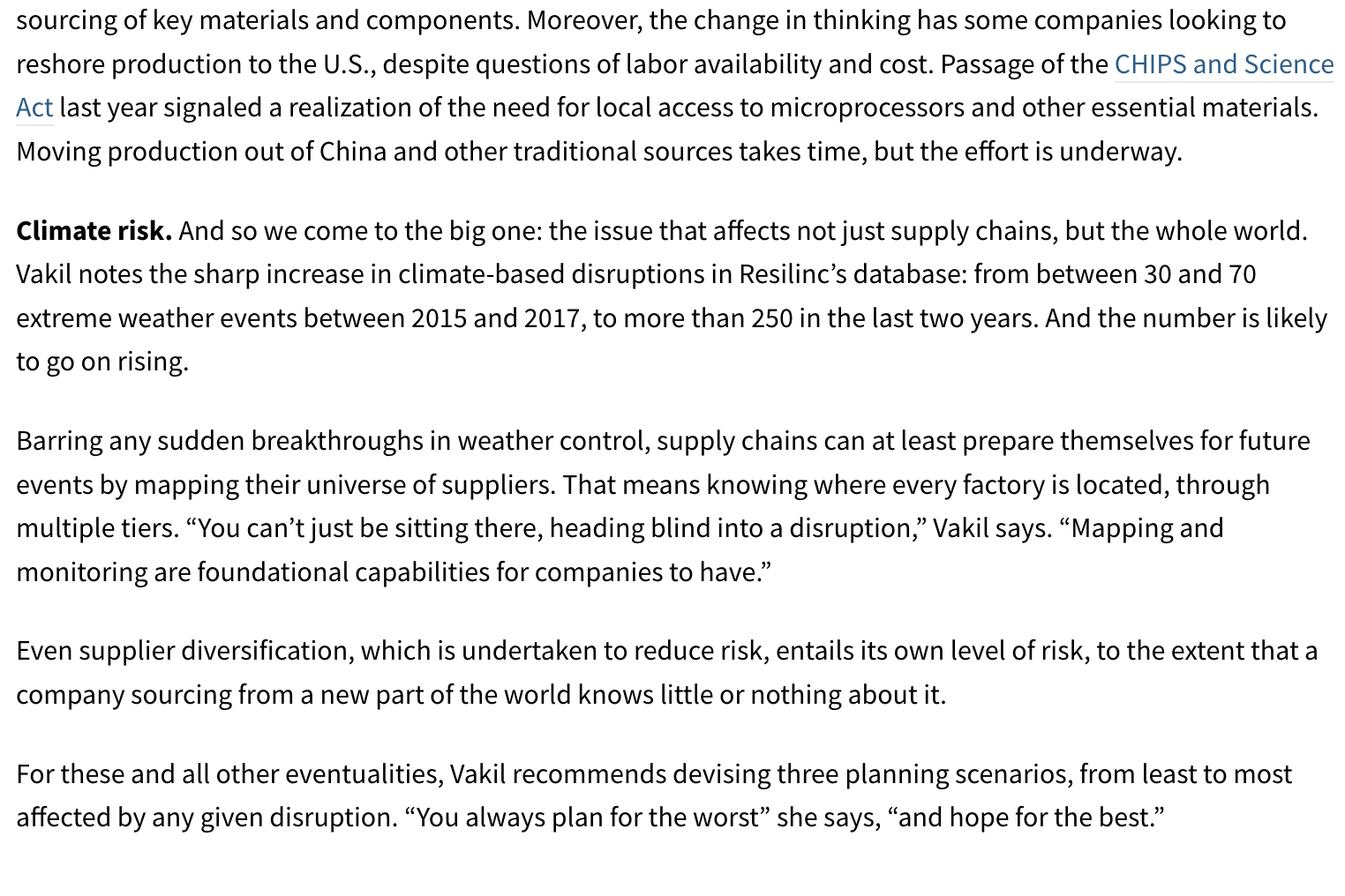 article, discuss what points the author makes that you agree and disagree