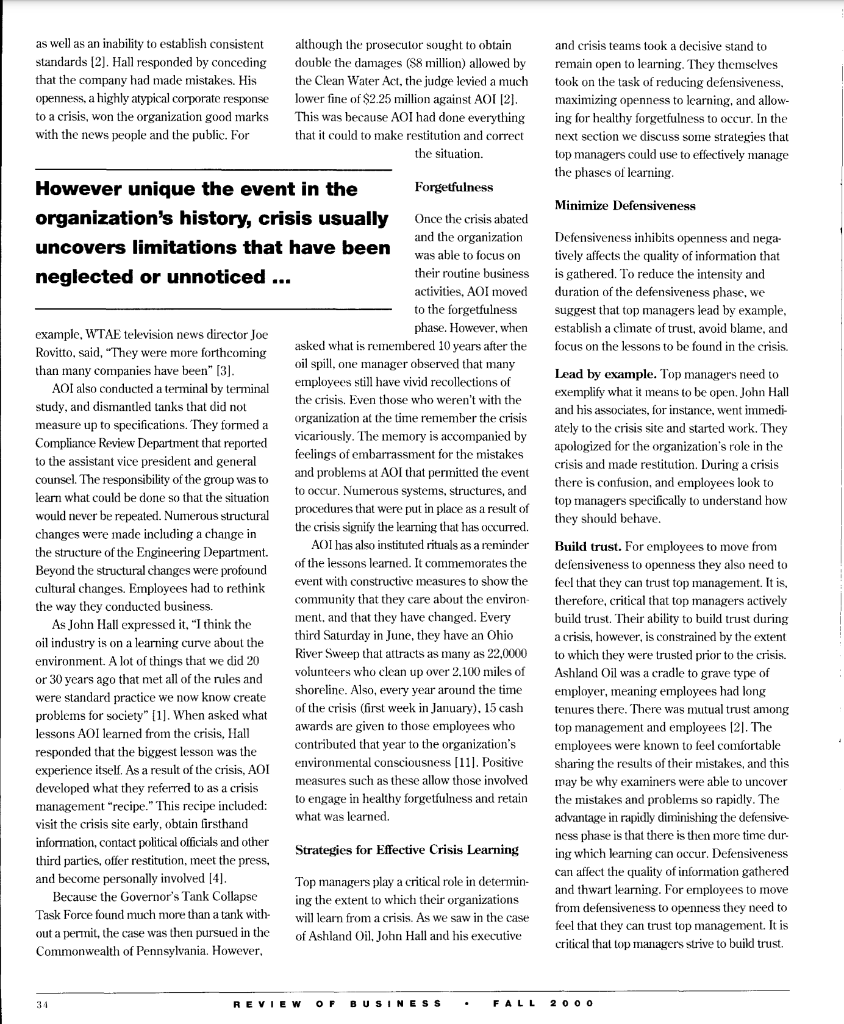 read? What was the main 'takeaway'? Should your peers read it or