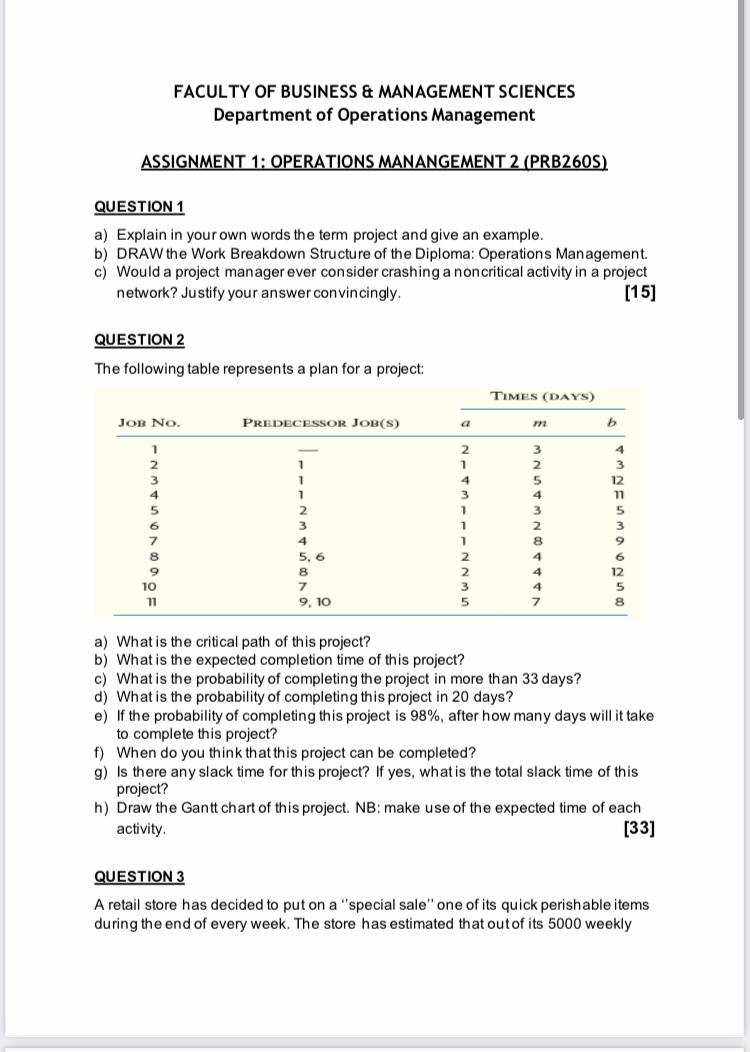 per occurrence, while inventory carrying costs are R4 per unit per year.