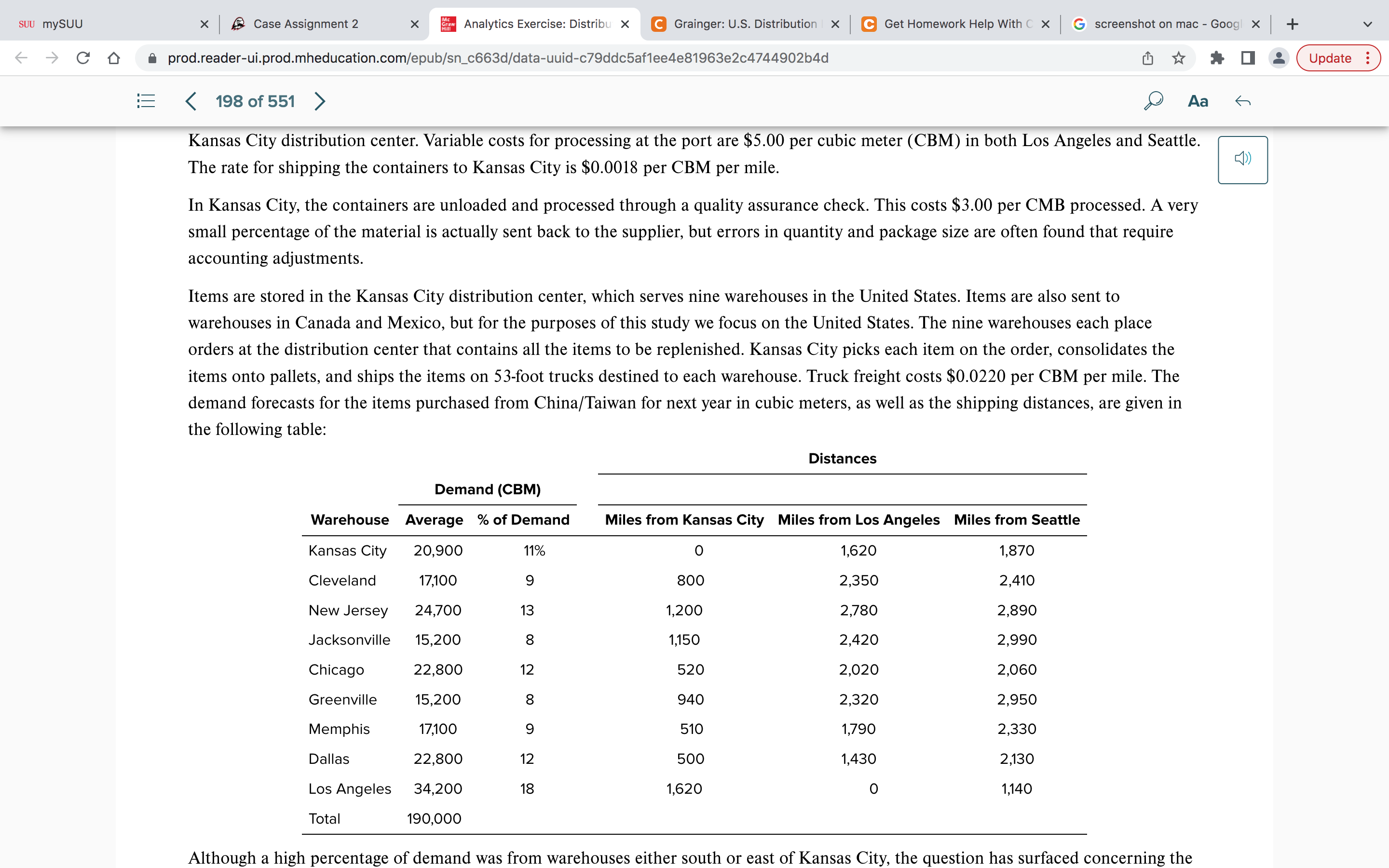 You need to calculate the following costs first: Port processing fee for