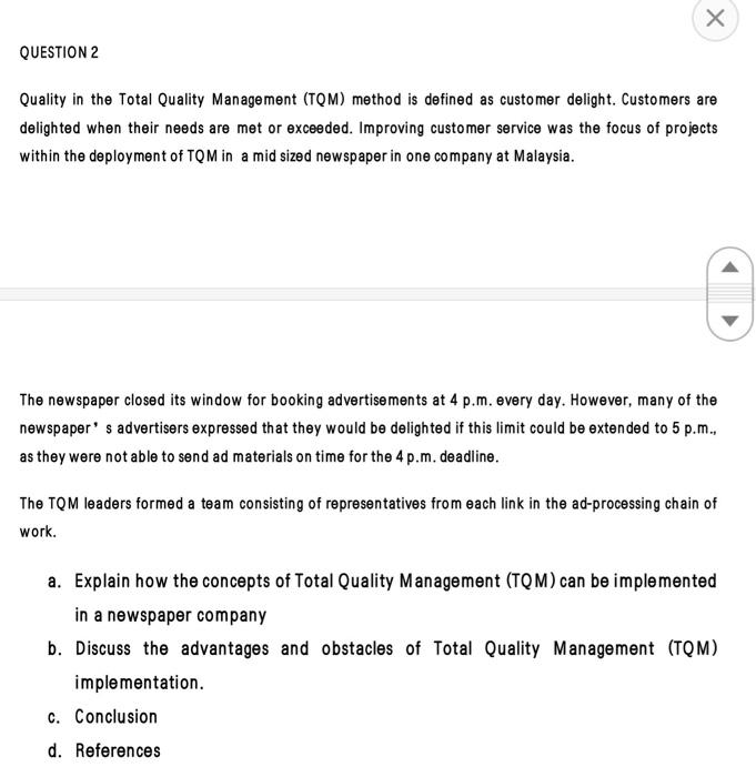 it is now necessary to design products for quality and reliability as