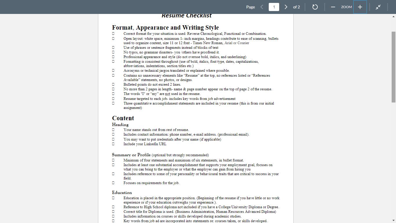 Career Package Assignment Human Resources Coordinator Location: Mondelez Canada Inc.- Hamilton Who