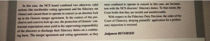 and conclusion) Omnicare, Inc. v. NCS Healthcare, Inc. 818 A.2d 914 (Del.