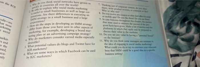 please answer 1-11 if you cannot answer all or most please dont