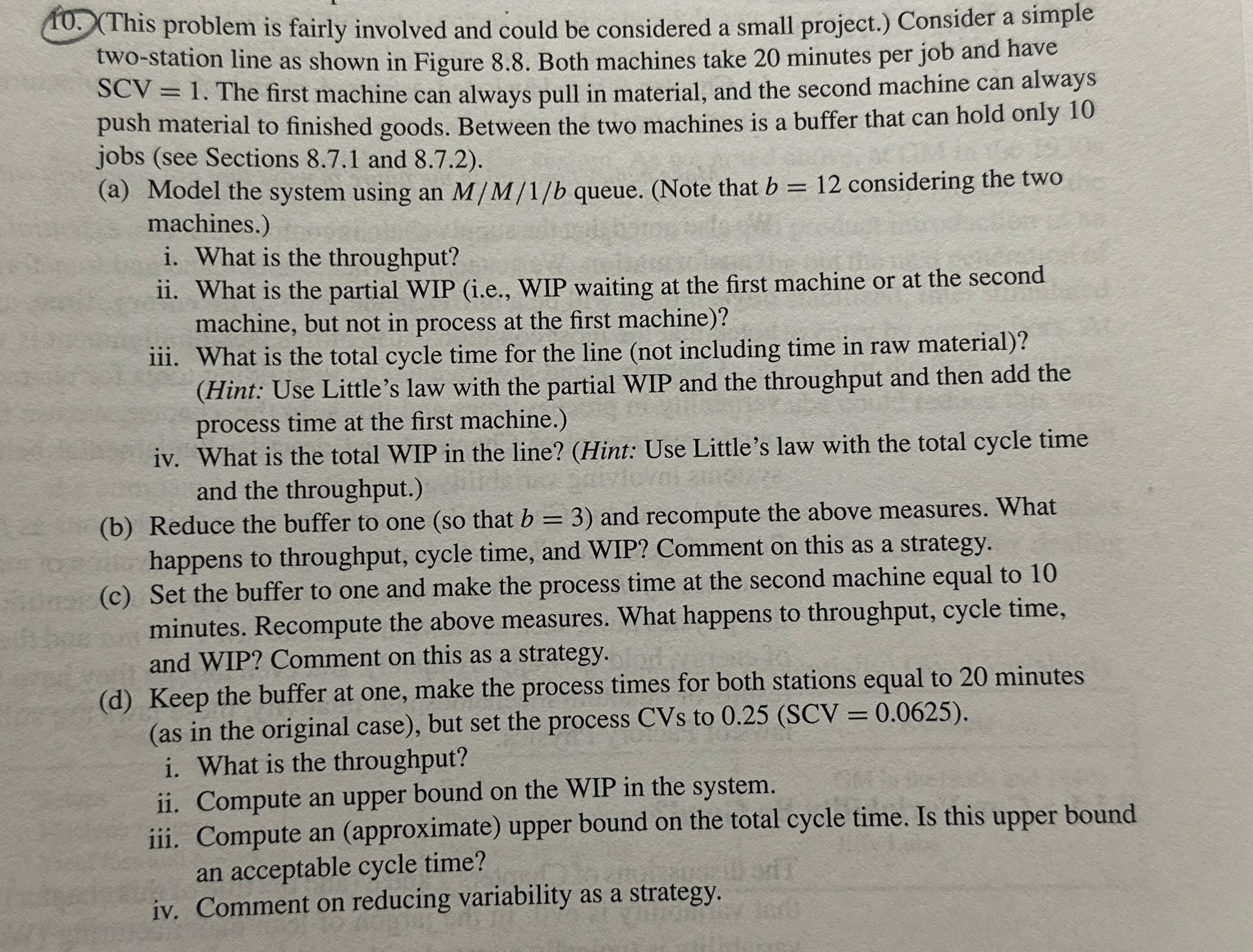  (This problem is fairly involved and could be considered a small