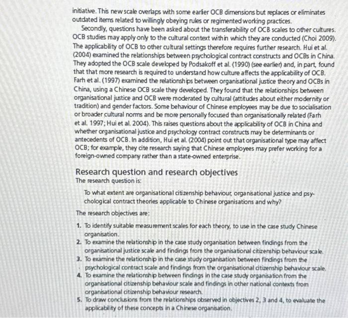 to know in the 'Participants' section? 3 Drawing on your responses to