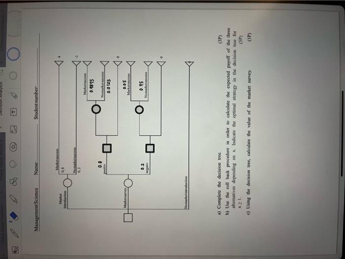me know. 4.2 (9P) A chemical company wants to introduce a new