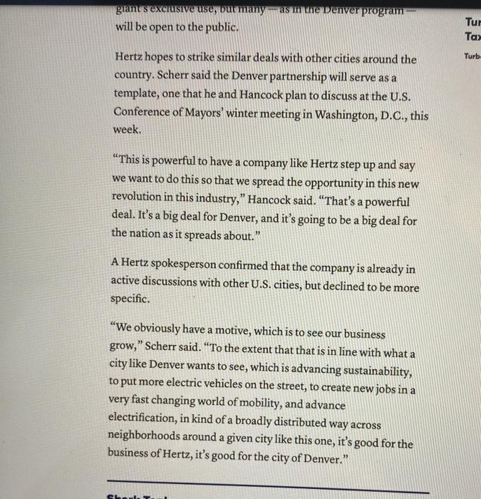 Hertz is bringing thousands of EVs and chargers to the city of