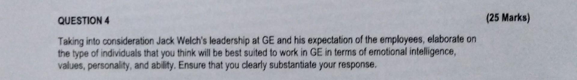 late former chairman and CEO of General Electric (GE), Jack Welch was