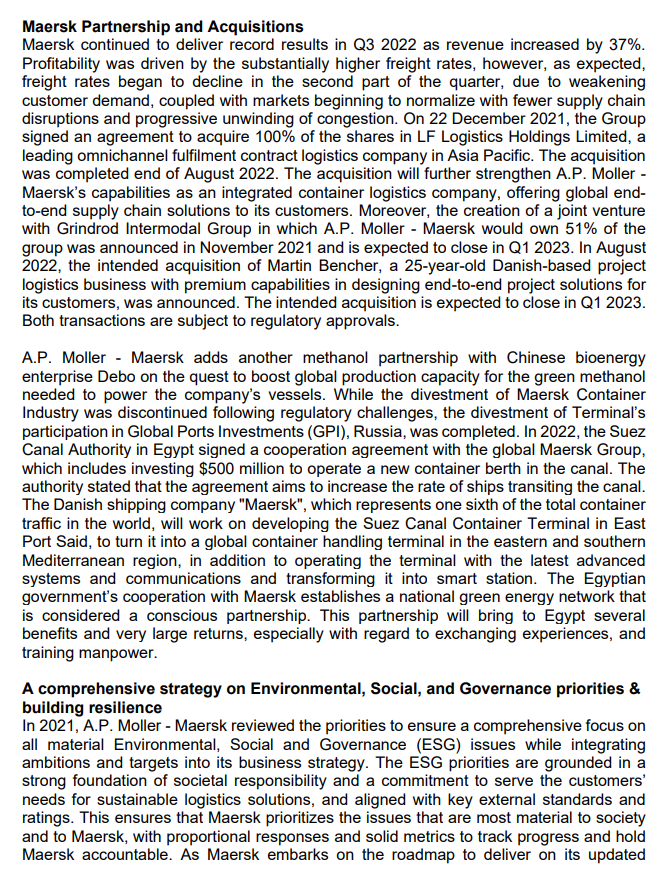 technological development affect human resources management at Maersk and suggest different training