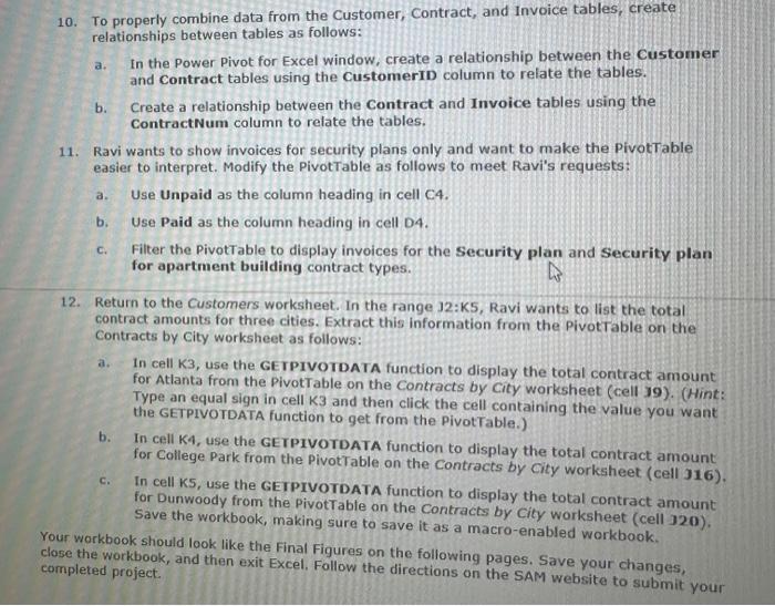 Contracts Worksheet V Final Figure 2: Invoices by Month Worksheet Final Figure