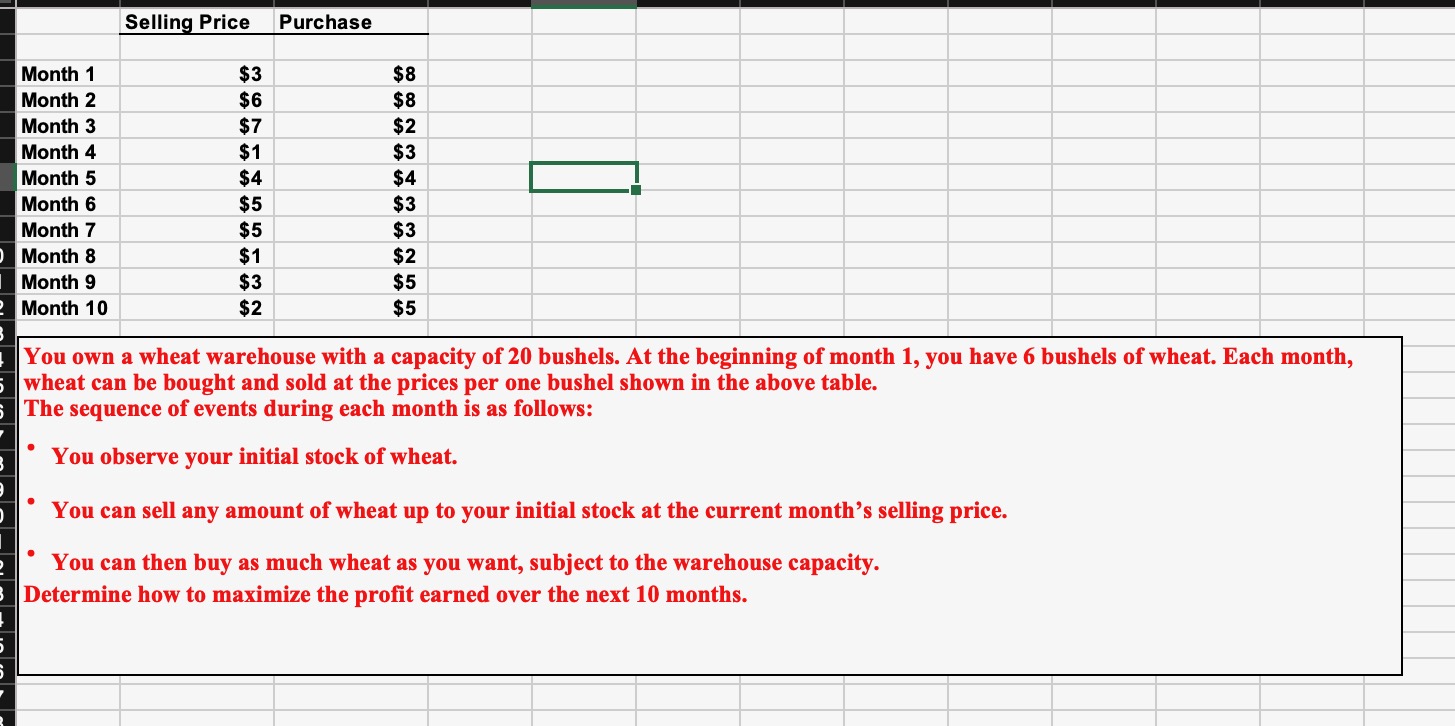 Can you please make as an excel file . In the next