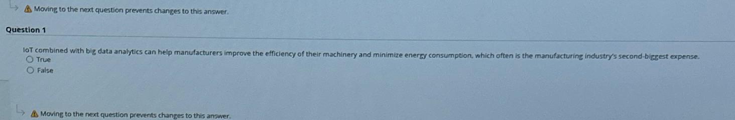  Moving to the next question prevents changes to this answer. Question