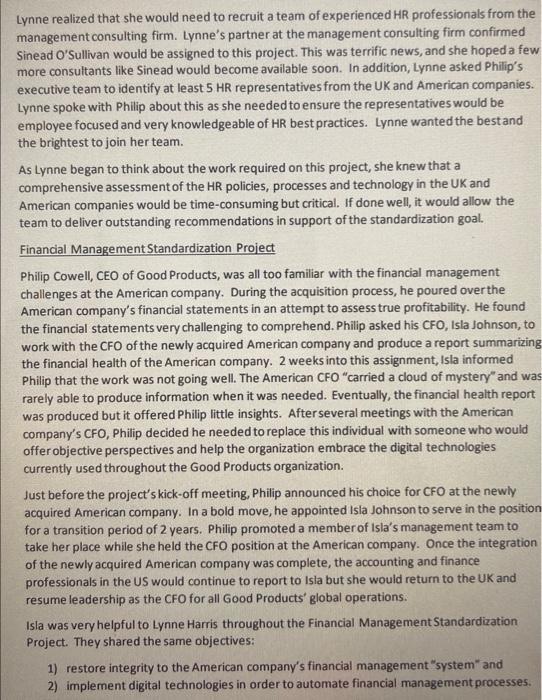 a very successful UK based multinational corporation (MNC) with operations in more