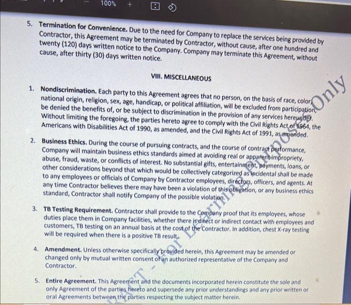 and entered into this 2013, by and between XYZ Company, at 1325