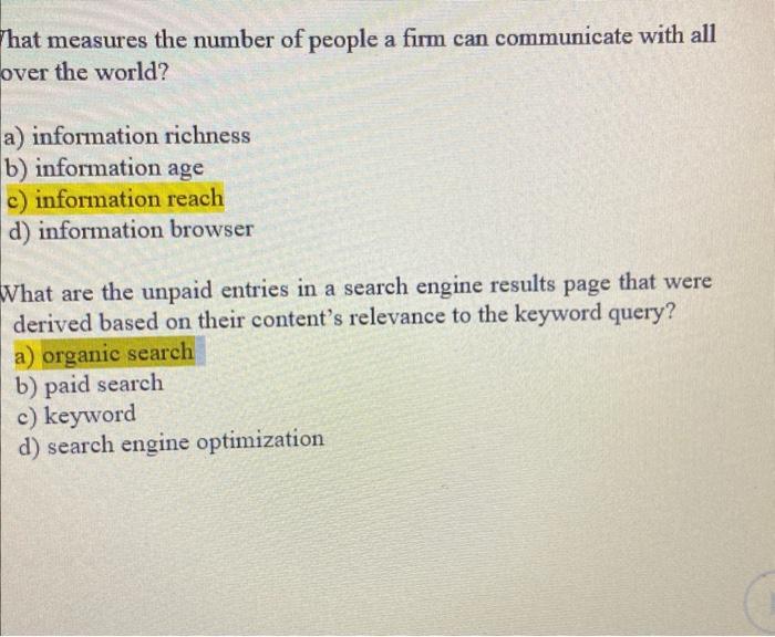 answer only) 50.5=2.5 Marks] Which of the following evaluates a project's position?