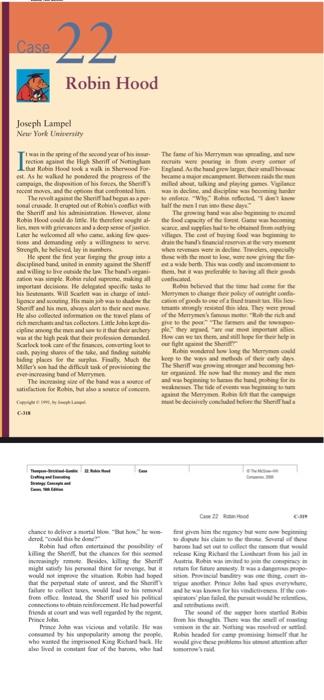 the relevant analytical tools, conduct an analysis of both the internal and