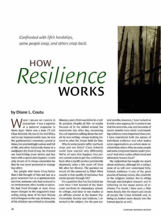 Question no 1 Please read the article attached here write 1. Summary