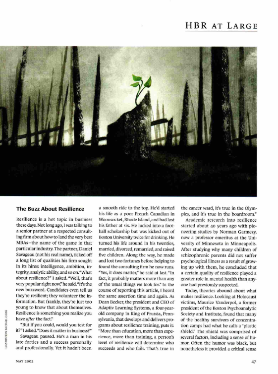 of the article; 2. How the article changed your view; 3. How