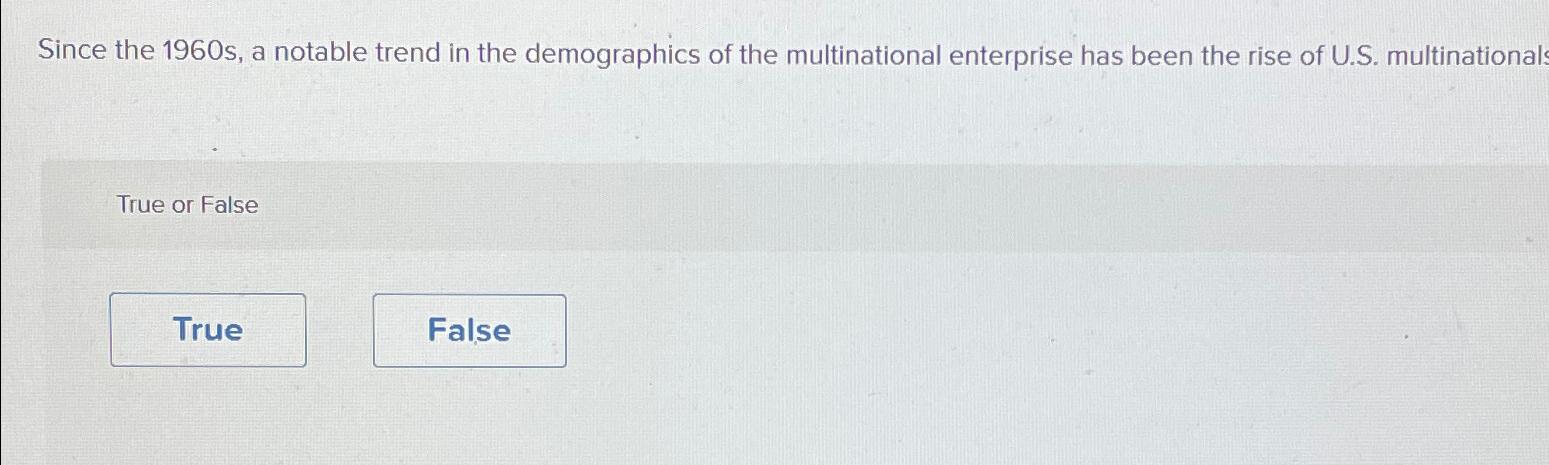  Since the 1960s, a notable trend in the demographics of the