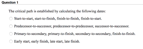  Crashing in time management is: Question 14Answer a. The timely input