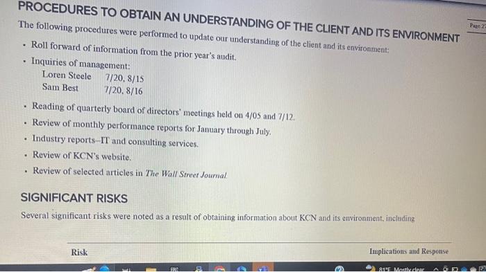 The company has developed the following responses to these risks - Careful