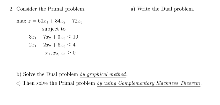 operations research want a full steps prefers hand write or type don't
