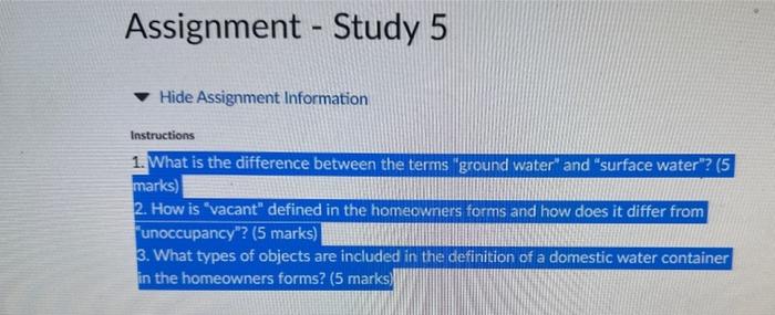 asap plz Hide Assignment Information